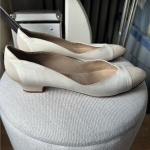 Elegant Cream and Tan Women's Shoes